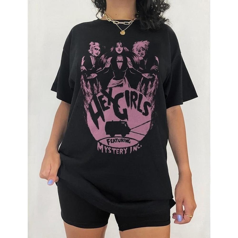Hex Girls Scooby Doo Rock Band Unisex T Shirt